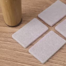 Felt Chair Leg Pads Floor Protector Self Adhesive Furniture Rectangle Mute Bumper Pads Home Table Leg Cover Anti Scratch Mat