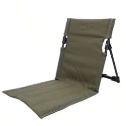 Outdoor Foldable Camping Chair Garden Park Single Lazy Reclining Chair Backrest Cushion Picnic Camping Folding Back Beach Chair