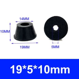 Duckbill Spacer Dia 16/18/19/22/25mm Bore 6/8mm Hollow Joint Round Tube Chair Fastening Washer Piece Plastic Curved Spacer