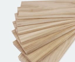Length:200mm Width:100mm 5pcs American white oak veneer Handmade DIY materials