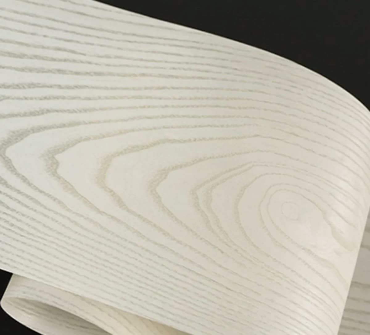 L:2.8meters Width:210mm T:0.3mm Natural White Ash Wood Veneer Sheets Guitar Skateboard Furniture Wooden Doors Decoration