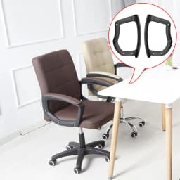 Adjustable Armrests for Office Chairs - Effortless Installation Chairs Parts Bracket Liftable Replacement Armrest Liftable Pads