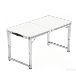 Aluminum Camping Table With Four Stools Folding Outdoor Table and Chair Set