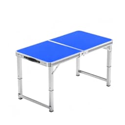 Aluminum Camping Table With Four Stools Folding Outdoor Table and Chair Set
