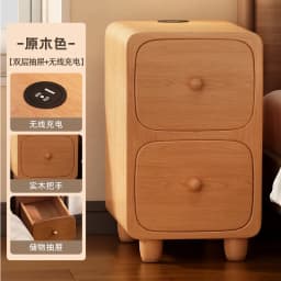Girl Cute Nightstand Minimalist Woman Space Saving Luxury Bedside Table Modern Decoration Mesitas De Noche Furniture Bedroom
