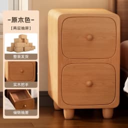 Girl Cute Nightstand Minimalist Woman Space Saving Luxury Bedside Table Modern Decoration Mesitas De Noche Furniture Bedroom