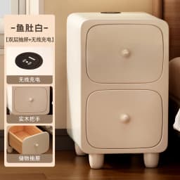 Girl Cute Nightstand Minimalist Woman Space Saving Luxury Bedside Table Modern Decoration Mesitas De Noche Furniture Bedroom
