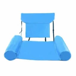 Three Tube Inflatable Lounge Chair, Foldable Colorful Patterned Float, Water Play Lounge Chair, Floating Bed Sofa