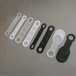 100Pcs Clothing Hanging Accessories Clothes Hanger Anti-slip Pad Pad Mat Windproof Hanger Strip Transparent Elastic