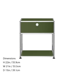 Stainless Steel Metal Nightstands Storage Cabinets Living Room Cabinets Bedroom Furniture