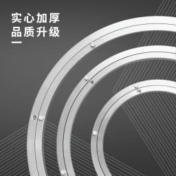 14-100CM Diameter Aluminium Alloy Spinning Lazy Susan Organizer Turntable Hardware for Table