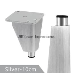 Aluminum Alloy Furniture Hardware Legs Adjustable Anti-rust Bathroom Cabinet Feet Sofa Coffee Table TV Cabinet Support Feet