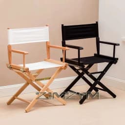 Solid Wood Chair Foldable Bar Counter Leisure Chair Outdoor Backrest Office Makeup Fishing Outdoor Garden Armchairs