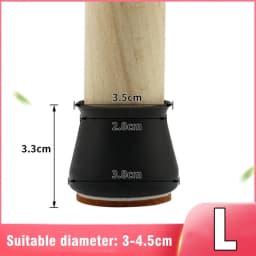 Table Chair Leg Protector Covers Thick Rubber Furniture Pads Floor Protectors Household No Scratches Reduce Noice Feet Caps Tool