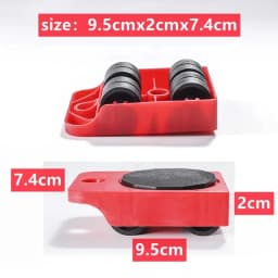 Heavy Furniture Moving Tool Transport Lifter Shifter Sofa Refrigerator Washing Machine Wheels Slider Roller Handling Equipment