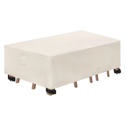 Beige HEAVY DUTY 420D Outdoor Waterproof Patio Furniture Set Cover Garden Rain Snow WindProof Anti-UV Cover for Sofa Table Chair