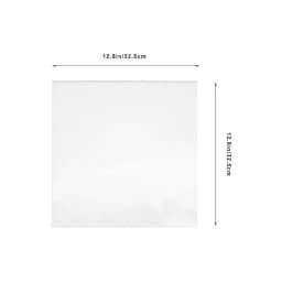 20pcs Vinyl Record Outer Sleeves Protective Covers Clear Bag Vinyl Record Supplies Album Covers Outer Sleeve Home Furniture