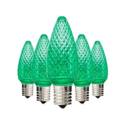 Outdoor 0.8W 110V C9 Faceted Bulbs C9 E17 LED Bulbs C9 Christmas Light Bulbs