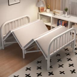 Rollaway bed single bed simple double bed 1.2 meters household lunch break small adult dormitory 1.5 meters hard plate
