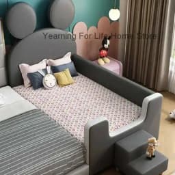Design Bed White House Cute Kids Children's Black Modern Loft Children Beds Boys Girls Lit Cabane Enfant Furniture For Bedroom