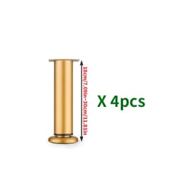 4pcs Furniture Legs Are Extendable, Adjustable Cabinet Legs, Sofa Legs, Ascending and Descending Table Legs