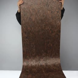58x250cm Ebony Burl Engineered Wood Veneer for Furniture Decoration Interior Renovation and Stylish Design Projects