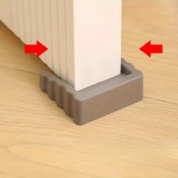 2Pcs Safety Silicone Door Stop Block Wedge Stop Door Stopper Home Office Door Rear Retainer Impact Stopper Rubber Stops No Drill