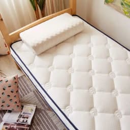 Sponge Latex Filling Mattress Floor Mat Foldable Slow Rebound Tatami Cover Bedspreads 4/7cm Thickness King Twin Queen Size