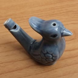 Ceramic Bird Whistle Musical Instrument Musical Toy for Kid Early Learning Educational Children Gift Toy