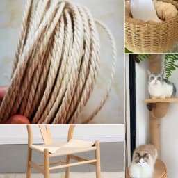 4mm Danish Paper Cord Natural White Original Danish Cord Paper Rope Waterproof For Y-Shaped Chair Seat Surface Material