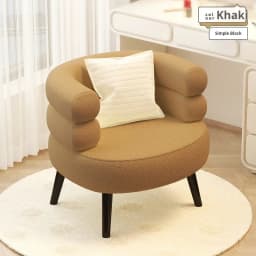 Modern Living Room1-Person Sofa Comfortable Bedroom Fluff Armchair Nordic Simple Nail Salon Makeup Chair Dressing Table Stool