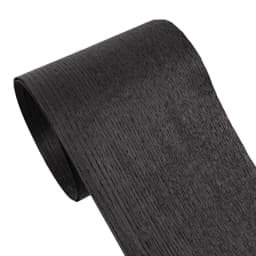 Length:2.6meters Width:150mm T:0.5mm Natural Dyed Black Oak Straight Grain Solid Wood Veneer DIY Creativity Furniture Decor