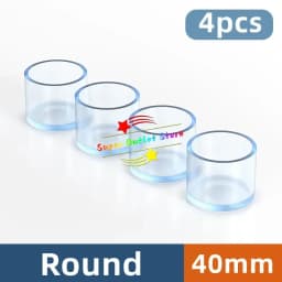Rubber Furniture Chair Table Mat Silicone Anti Scratch Dining Table Chair Furniture Cap Ferrule Feet Leg Cap Protector Home