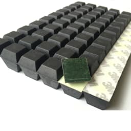 Rubber Anti-shock Self-Adhesive Heightening Anti-Slip Pads Seal Gasket 18X20mm Round Foot Pad Shock Absorber Feet Pad