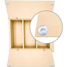 1Set Soft Transparent Silicon Rubber Embedded Furniture Table Chair Leg Feet Bottom Glide Slide Pad Floor Protector Shockproof