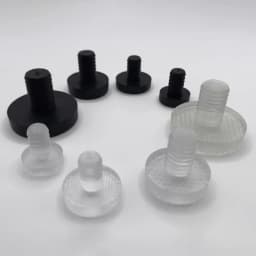 1Set Soft Transparent Silicon Rubber Embedded Furniture Table Chair Leg Feet Bottom Glide Slide Pad Floor Protector Shockproof