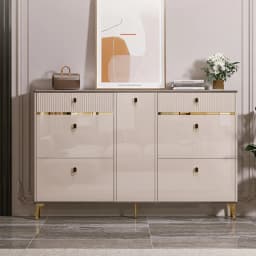 Beutiful Waterproof Shoe Cabinet Stool Design Hotel Organizer Shoe Rack Narrow Space Saving Armoire Chaussures Home Furniture