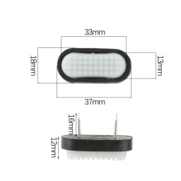 10Pcs Increase Height Furniture Glides Pads Furniture Sliders Chair Leg Movers Floor Protectors Double Nail on Furniture Pads
