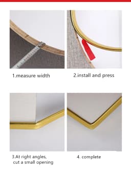Bright Surface Self Adhesive U Edge Banding Edging Edgeband for Furniture Wardrobe Cupboard Dash-proof Decor Stripe 9/12/16/18mm