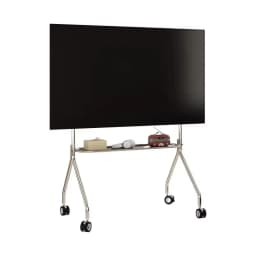 Nordic Simple TV Racks Stainless Steel Material TV Stand Multifunctional Mobile Rack for Young Families Living Room Furniture