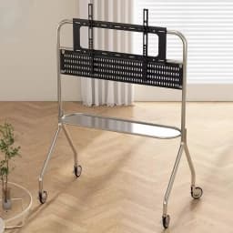 Nordic Simple TV Racks Stainless Steel Material TV Stand Multifunctional Mobile Rack for Young Families Living Room Furniture