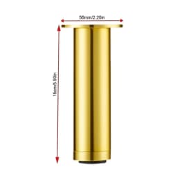 4pcs Adjustable Sofa Legs Metal Modern Furniture Legs for Cabinet Couch Dresser Closet Height Round Sofa Bed Legs Basic