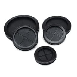 Double Side Rubber Grommet Cable Outlet Rubber Plug Panel Hole Size 16mm 20mm 22mm 25mm 30mm 32mm -100mm Cable Through Grommets-