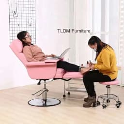 Professional Barber Chairs Designer Reclining Beauty Chair Luxury Salon Furniture Beauty Salon Lift Eyelash Nail Art Sofa Chair