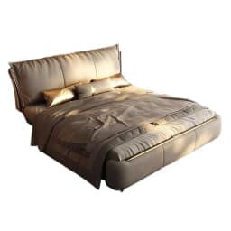 Beige Princess Modern Bed Frame Waterproof Designer Bedroom Double Bed Frames Full Size Queen Camas De Dormitorio Home Furniture