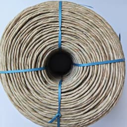 Hand Twisted Seagrass Cord 4-5mm Natural Sea Grass Rope Water Rush Seat Material Sea Grass Rope for Basket Weaving Furniture