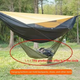 2025 new Outdoor Storage Small Hammocks For Portable Camping Travel Garden Nature Hike Clothes Shoes Equipment Small Hammock