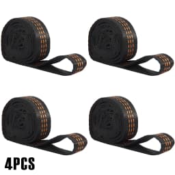 2/6Pcs 100x2.5cm Hammock Straps Nylon Swing Hanging Belt Adjustable Camping Hanging Strap Hammock Accessory for Outdoor Garden