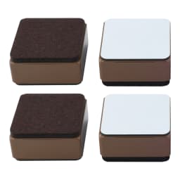 4Pcs/lot 60x32mm Furniture Feet Leg Bed Risers Heightening Pad Square Round Table Chair Desk Sofa Riser Floor Protector Elevator
