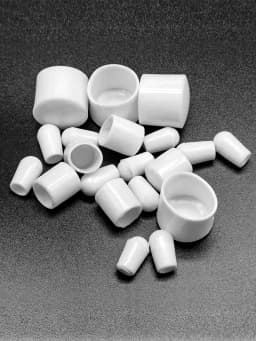 10/20/50PCS PVC Soft Rubber Sleeve Cable Wire Waterproof Cover Steel Pipe End Cap Thread Protection Caps Coat Hanger Protective
